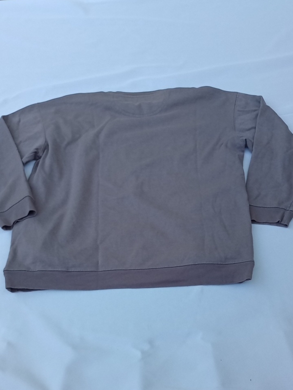 NATURAL LIFE Gray Crewneck Sweatshirt with Daisies & Neon Rainbow - Picture 9 of 15